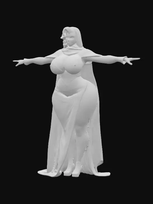 3D model for Elegant Marilyn Monroe, #PBR#
