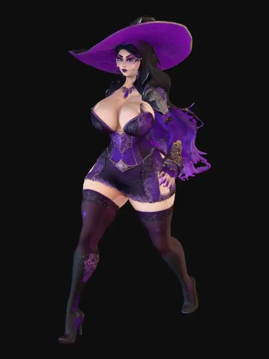 3D model for Bayonetta , #PBR#