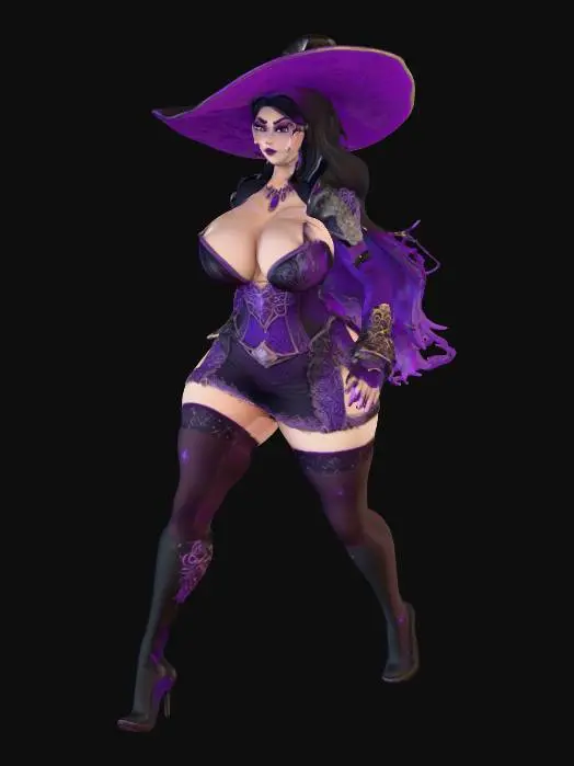 3D model for Bayonetta , #PBR#