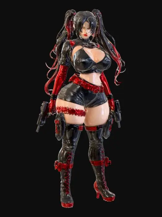 3D model for Black lagoon Revy, #villain#