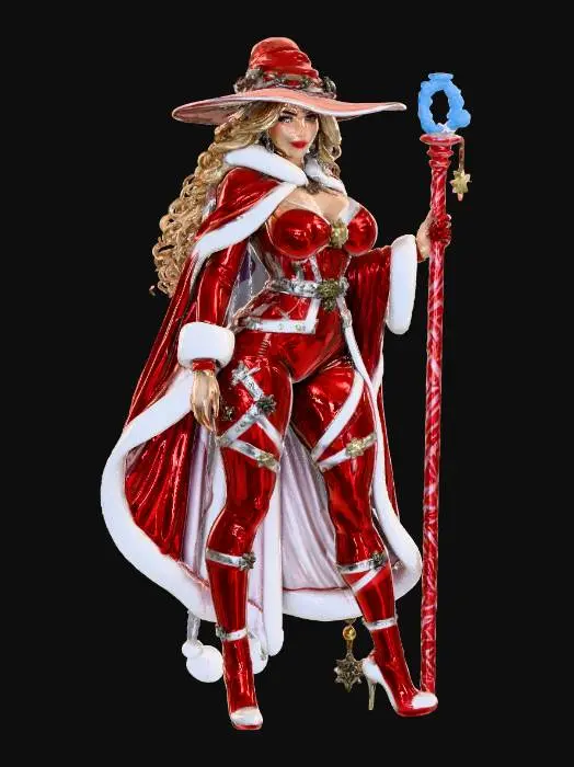 3D model for Christmass Winter Enchantress, #Christmas2025#