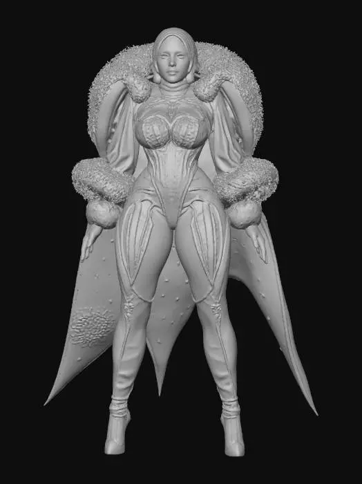 3D model for Christmas Hijab Fashion , #Christmas2025#