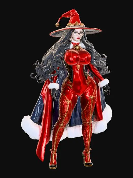 3D model for Scarlet Witch Bayonetta, #Christmas2025#