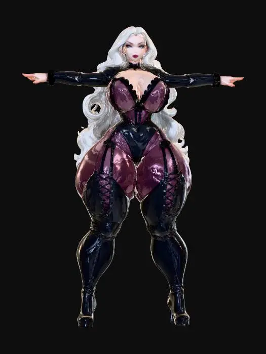 3D model for Mystical Elegance