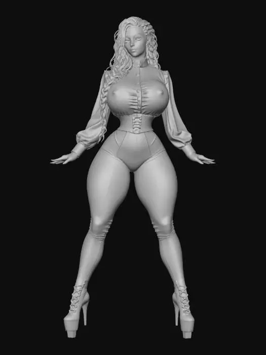 3D model for Emerald Latex Elegance