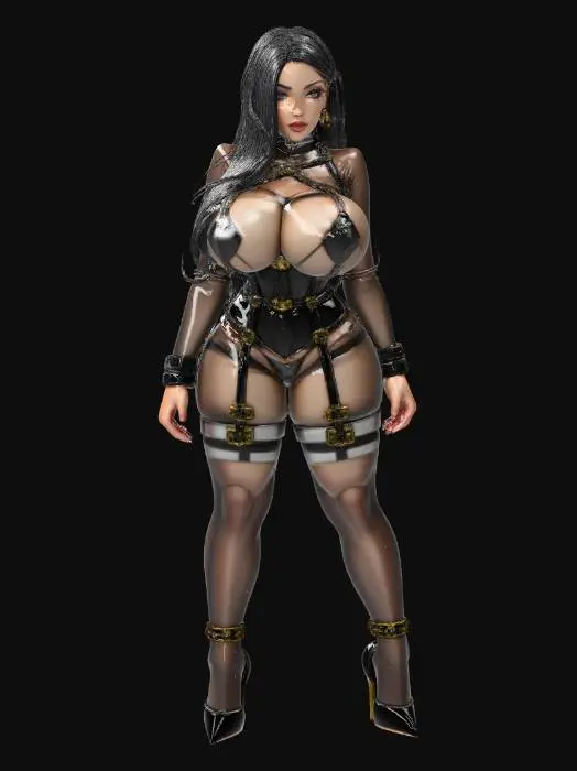 3D model for lingerie Fashionista
