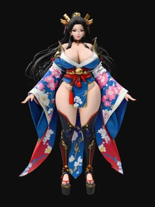 3D model for Empress of Blossoms