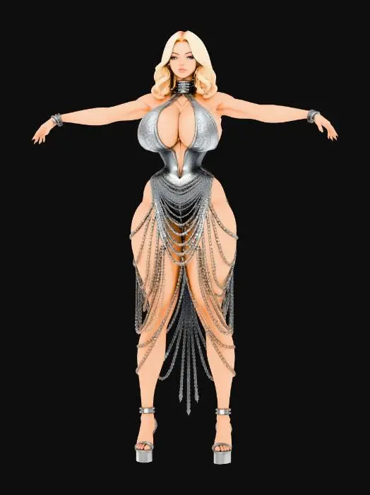 3D model for Glamorous Chains