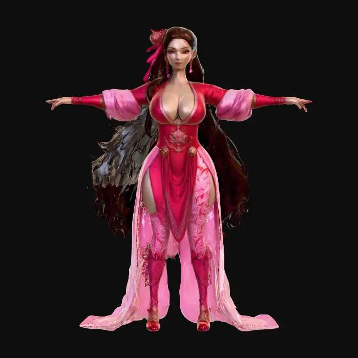 3D model for  Nezuko Kamado Deamon Slayer