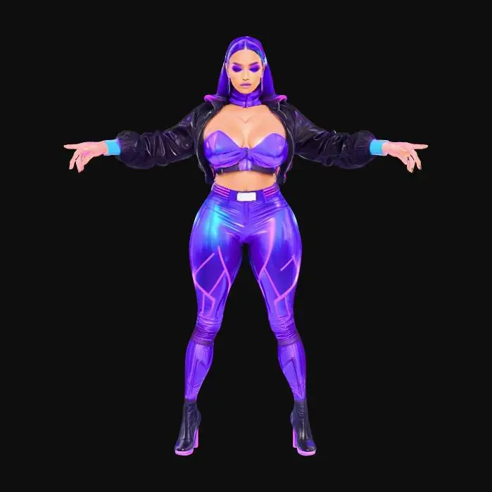 3D model for Electric Glamour