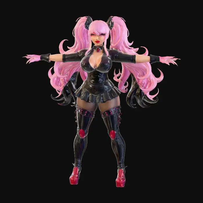 3D model for Kirari Momobami from Kakegurui, #villain#