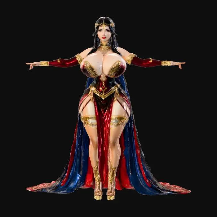 3D model for divine enchantress