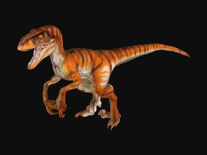 3D model for Velociraptor Encounter
