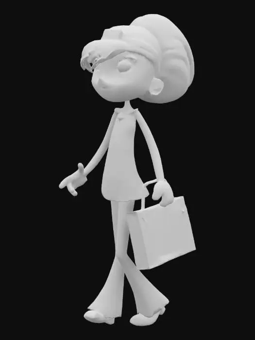 3D model for Shopper Strolls