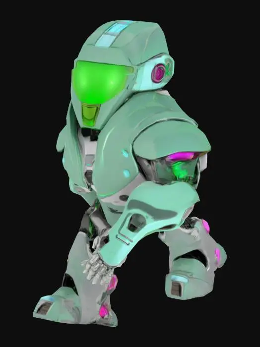 3D model for Futuristic Sentient Machine
