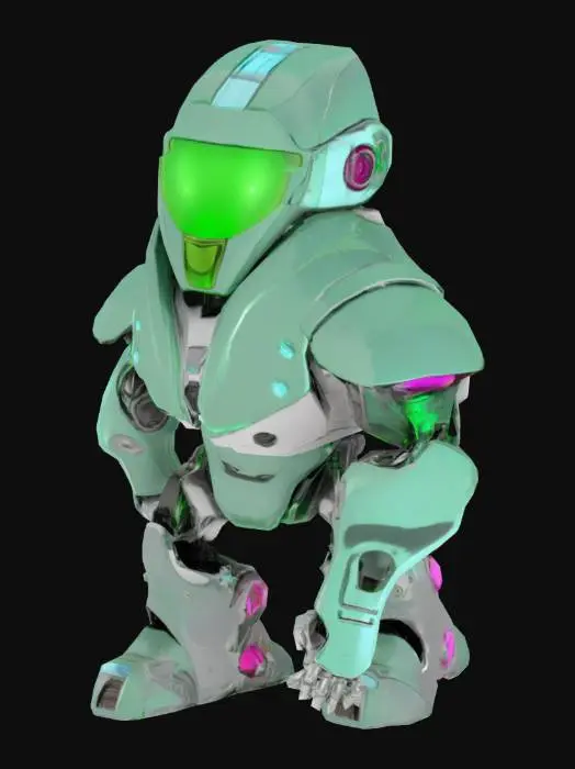 3D model for Futuristic Sentient Machine