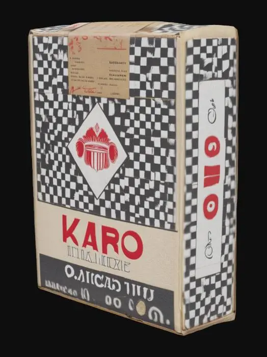 3D model for Karo Cigarette Pack