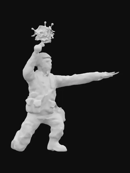 3D model for Pandemic Warrior