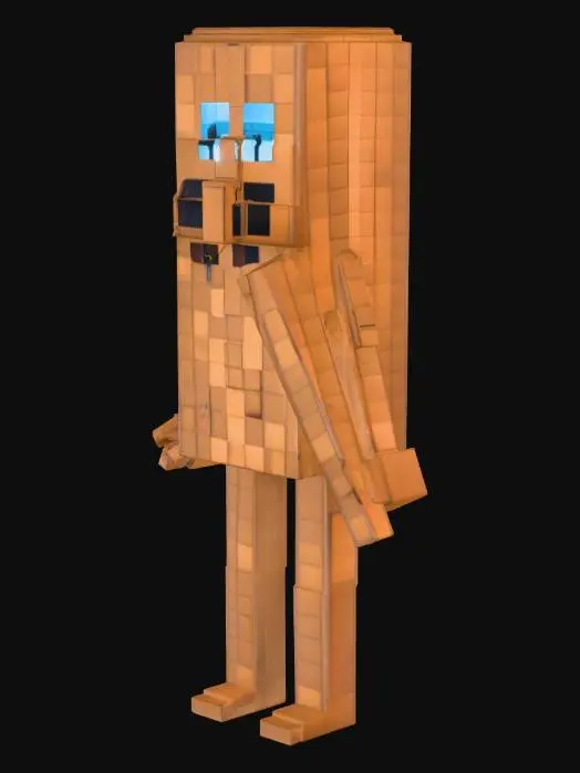 3D model for Tung Tung Sahur