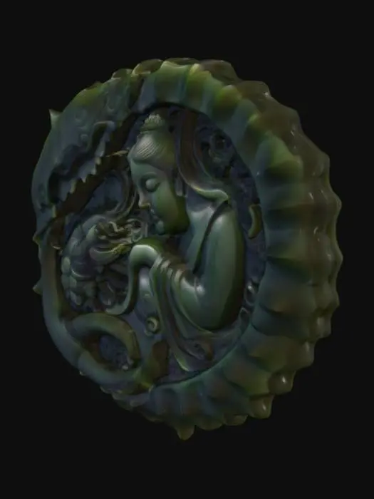 3D model for Harmony in Jade