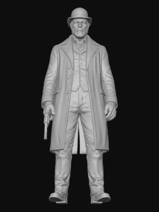 3D model for Mysterious Stranger