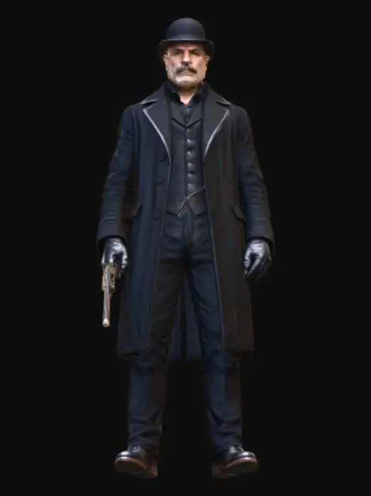 3D model for Mysterious Stranger