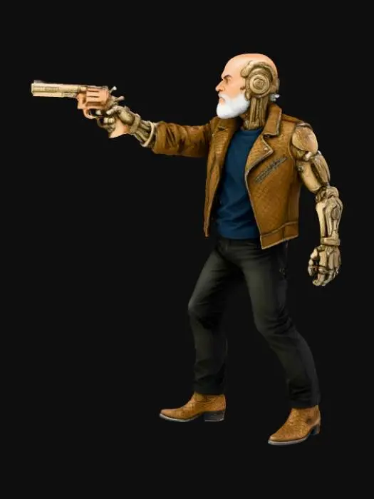 3D model for Cyber Cowboy Showdown