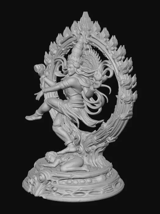 3D model for Shiva's Cosmic Dance