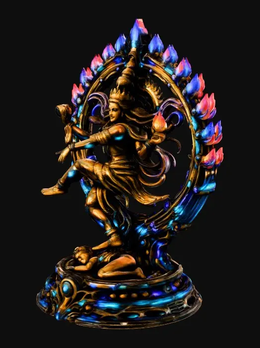 3D model for Shiva's Cosmic Dance