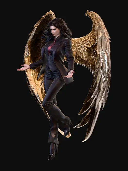 3D model for Angel