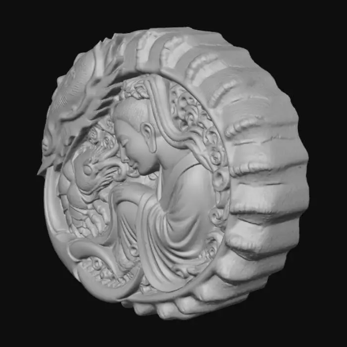 3D model for Harmony in Jade