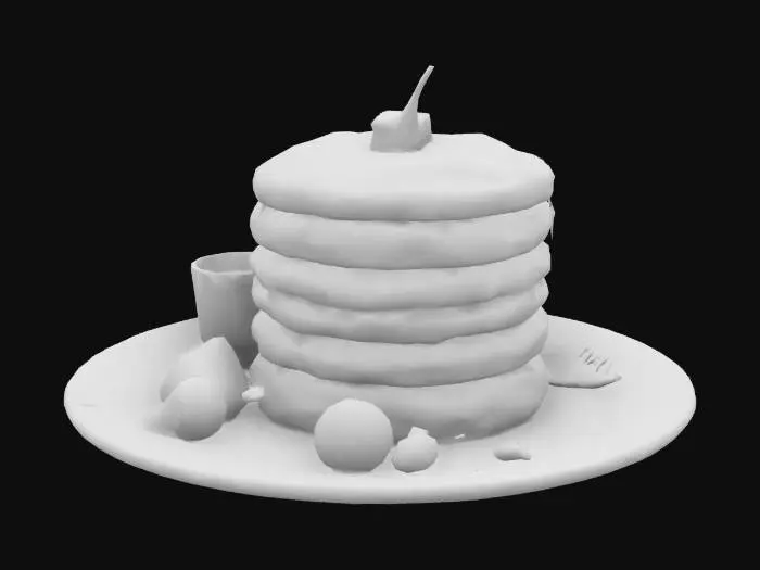 3D model for Pancake Delight