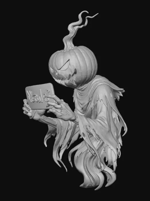 3D model for Pumpkin Specter, #Halloween2025#