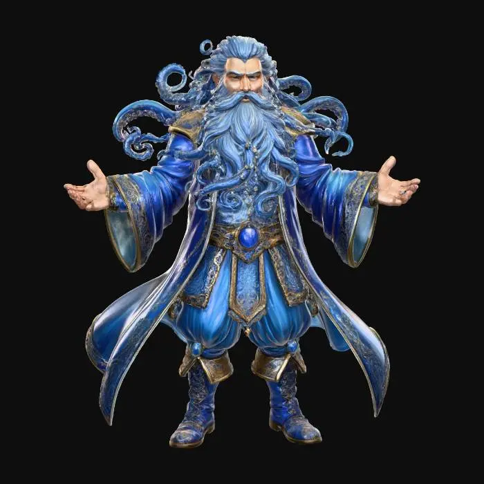 3D model for Oceanic Wizard