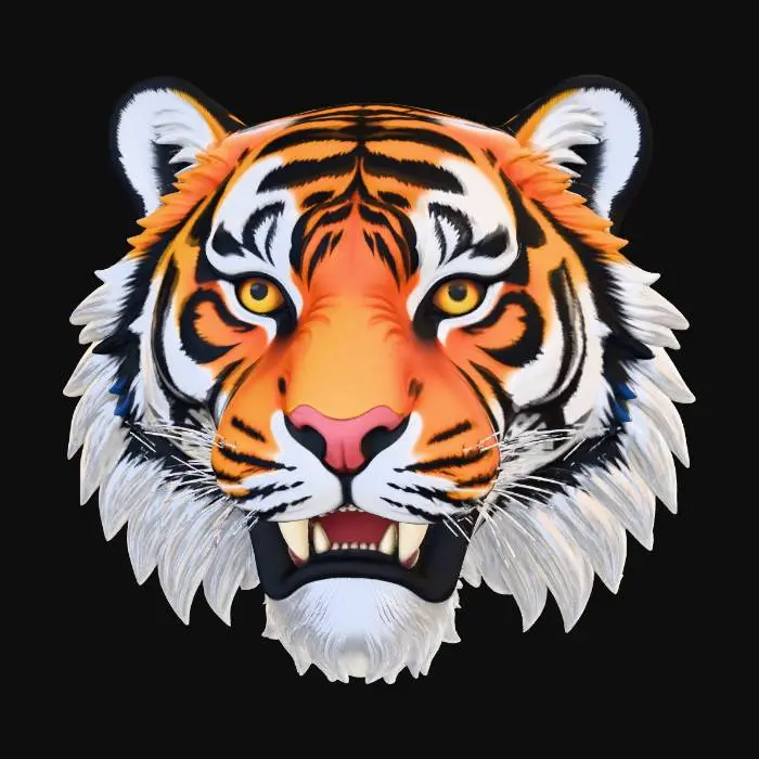 3D model for Fierce Stripes