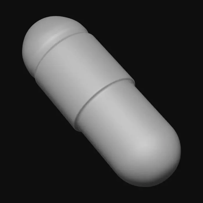 3D model for Two-Tone Capsule