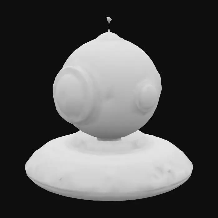 3D model for Heavy Sentry