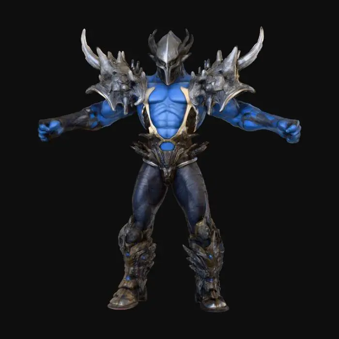 3D model for Warrior of Shadows