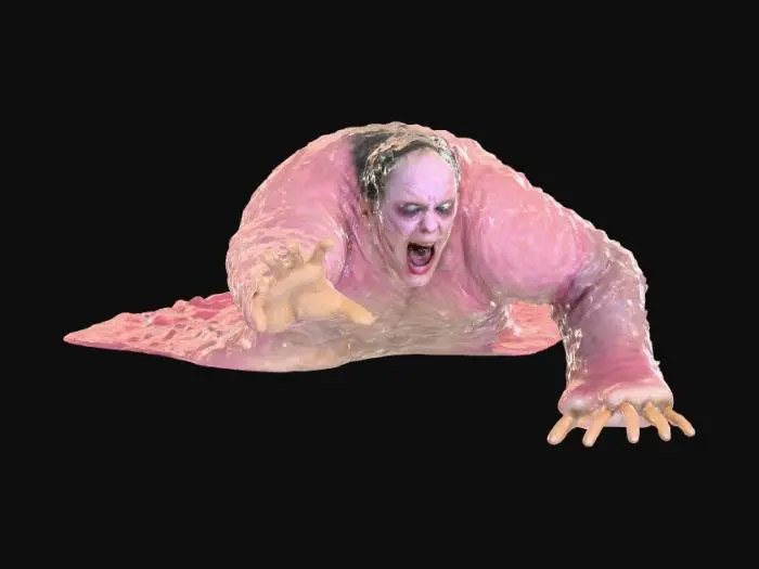 3D model for #Halloween2025#, The Blob victim