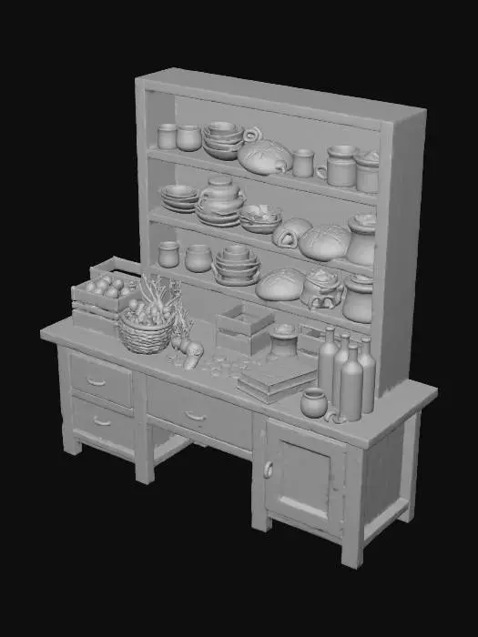 3D model for Pantry Essentials