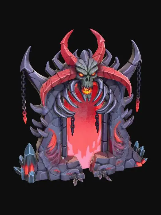 3D model for Infernal Gateway