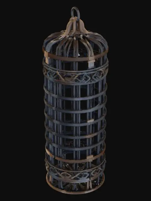 3D model for Iron Prison Cage