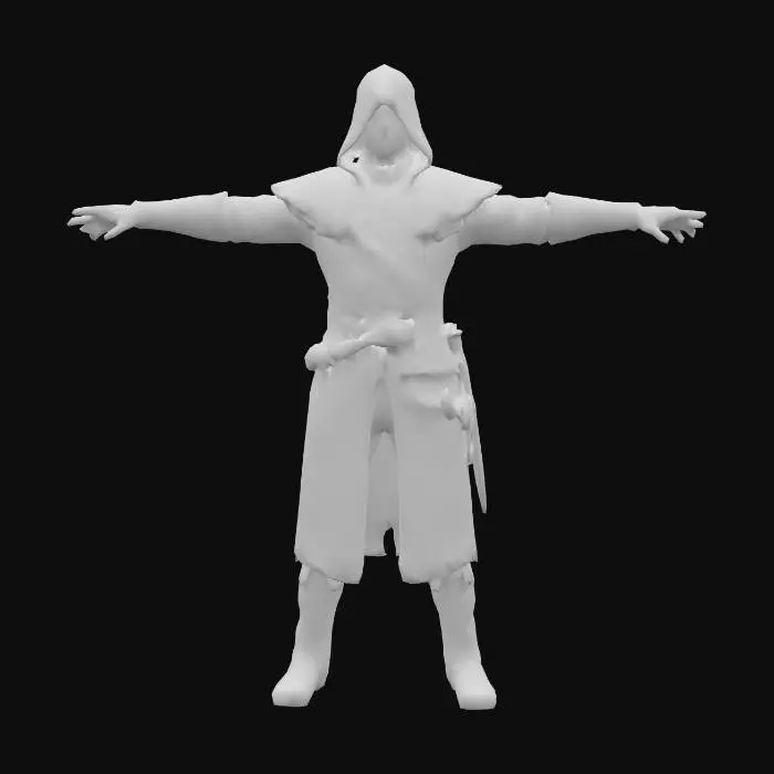 3D model for Medieval Assassin