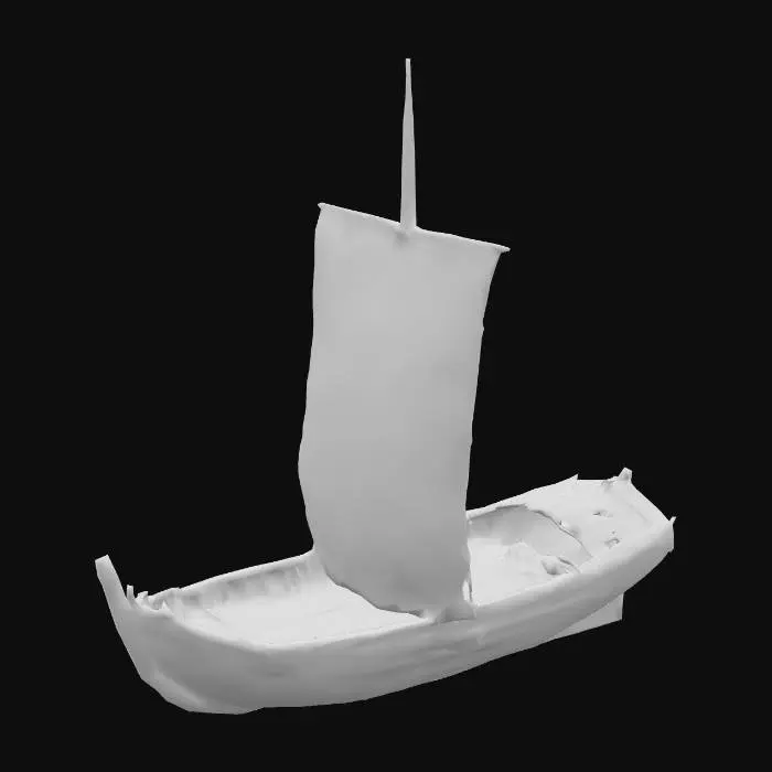 3D model for Sailboat Model