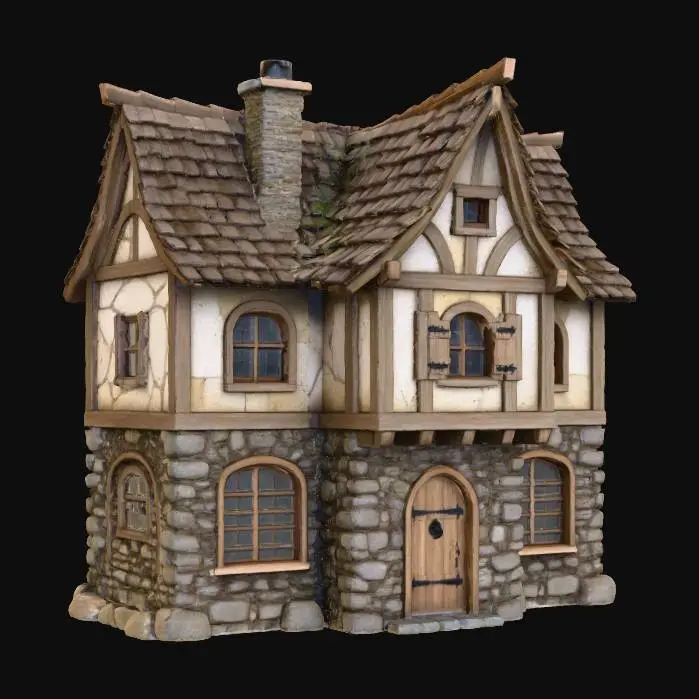 3D model for Fantasy Tavern