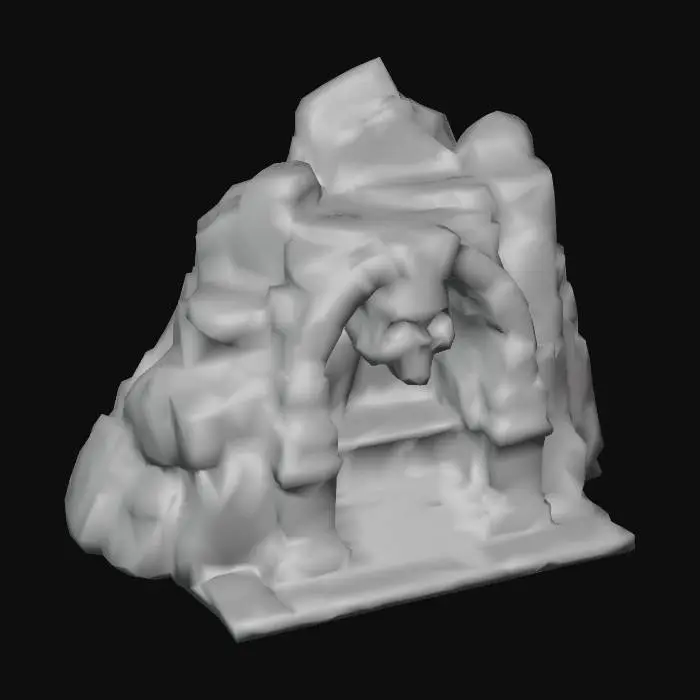 3D model for Skull Altar
