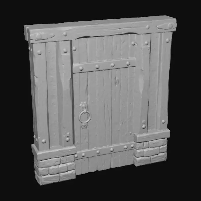 3D model for Medieval Entryway