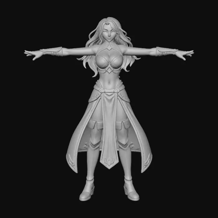 3D model for Empowered Warrior