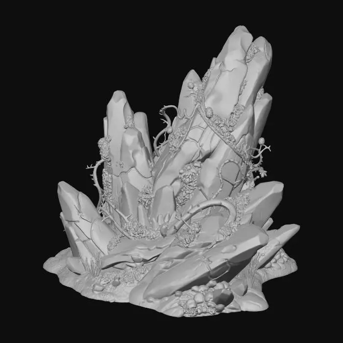 3D model for Infernal Peaks