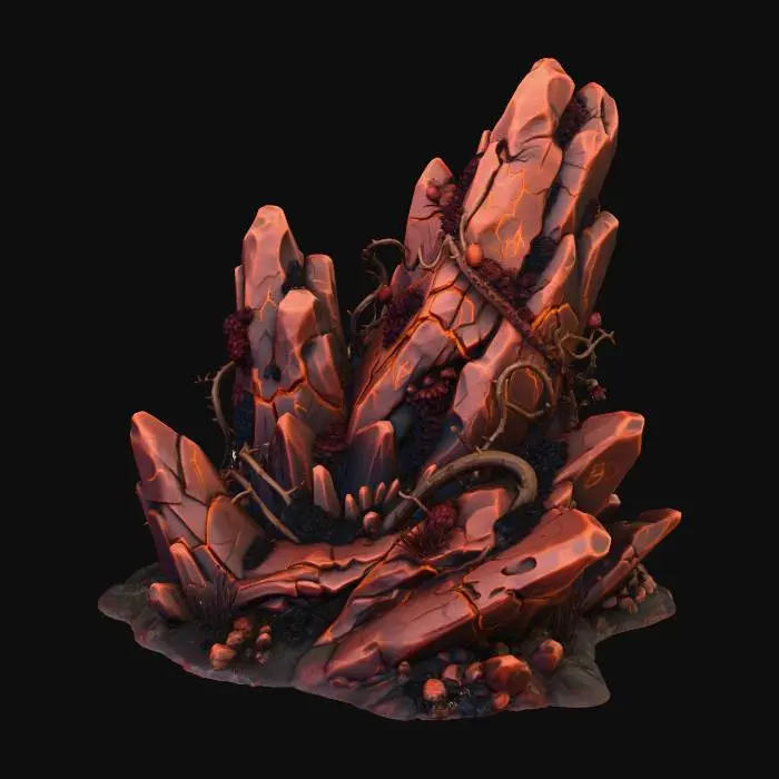 3D model for Infernal Peaks
